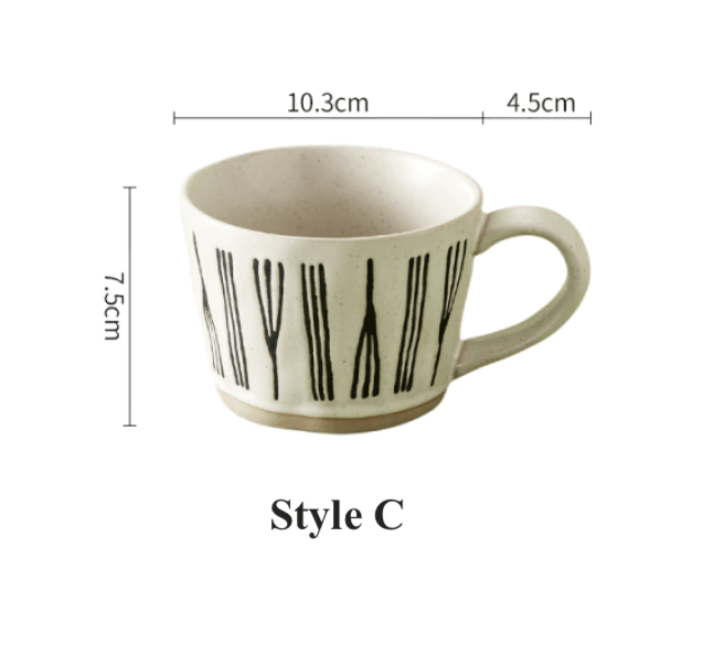 Retro Handmade Coffee Cup - huemabe - Creative Home Decor
