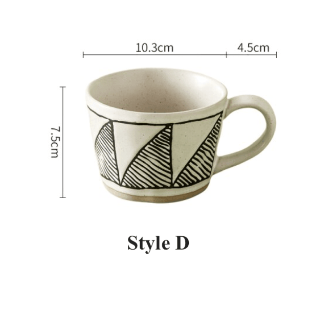 Retro Handmade Coffee Cup - huemabe - Creative Home Decor